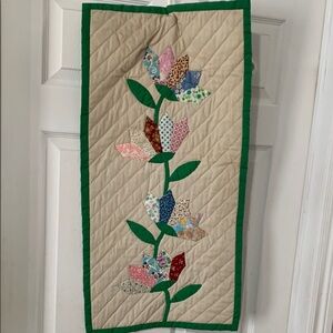 Floral Patchwork Wall Hanging